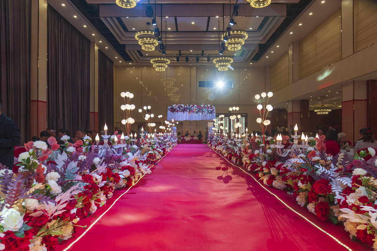 国庆节婚礼布置